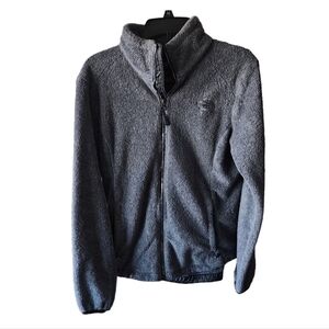 The North Face Silver Gray Fleece Full Zip Sweatshirt